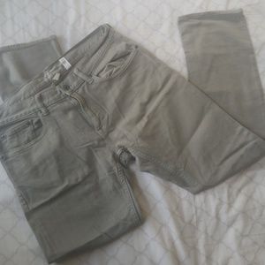 Banana Republic Vintage Straight Grey Jeans
